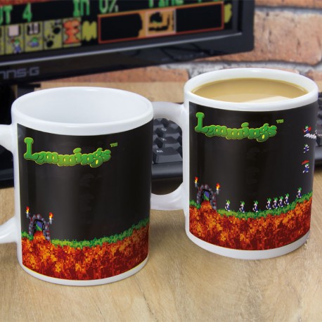 Lemmings Tazza sensibile al calore Caratteri