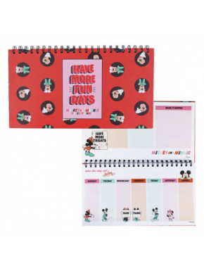 Agenda hebdomadaire Minnie