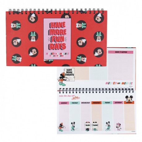 Agenda hebdomadaire Minnie