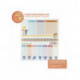 Bloc d'agenda hebdomadaire Stitch