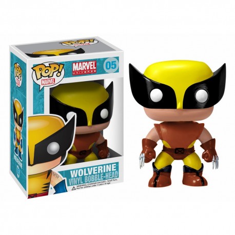 X-Men POP! Lobezno traje marrón Edición Limitada