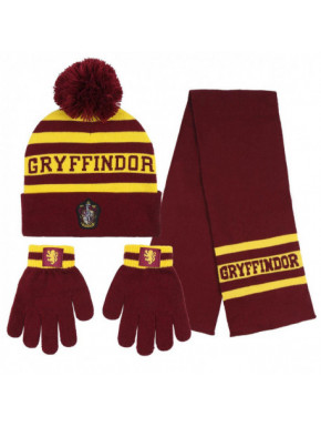 Conjunto invierno Gryffindor Harry Potter