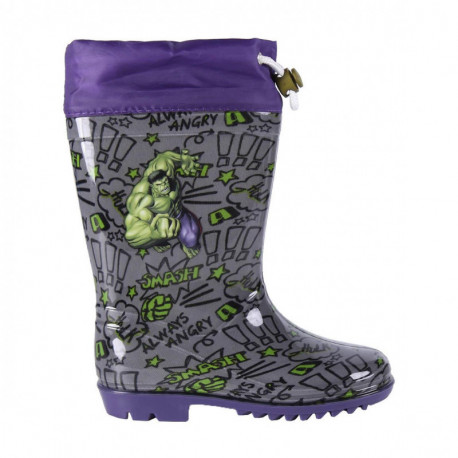 Bottes de pluie Hulk Marvel officielles