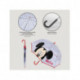 PARAGUAS MANUAL POE BURBUJA MICKEY