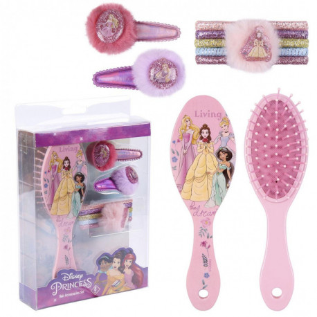SET DE BELLEZA ACCESORIOS 8 PIEZAS PRINCESS