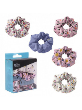 ACCESSOIRES POUR CHEVEUX MINNIE'S ATTACHE CHEVEUX EN TISSU 5 PIECES