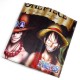 Carteira de One Piece com design de Luffy e Ace