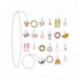 BEAUTY SET ACCESSORIES 24 PIEZAS DISNEY