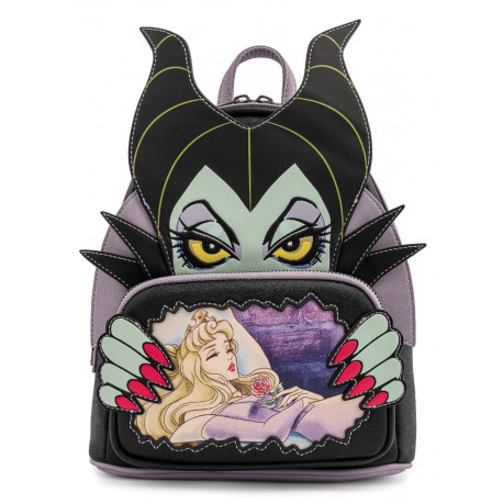 Bolso Mochila Loungefly Maléfica Disney
