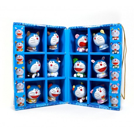 Doraemon set de figuritas zoodiaco chino