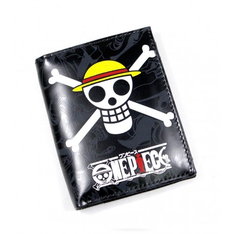 One Piece cartera pirata PU