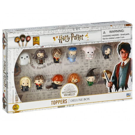 Harry Potter Packs de 12 Toppers Set A 4 cm Surtido (6)