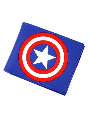 Avengers portefeuille en caoutchouc Captain America