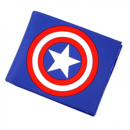 Avengers portefeuille en caoutchouc Captain America