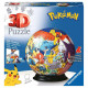 Pokémon Puzzle 3D Ball (72 piezas)