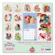 Calendrier mural 2022 des Princesses Disney