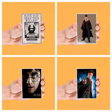 Set de Imanes Harry Potter