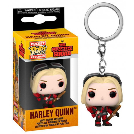 The Suicide Squad Llaveros Pocket POP! Vinyl Harley Quinn (Bodysuit) 4 cm Expositor (12)