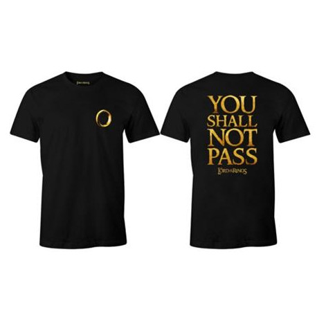Camiseta You Shall Not Pass El Señor de los Anillos