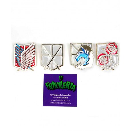 Attack on Titan pin gremios