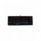 TECLADO KEEP OUT F105 GAMING MECANICO RGB NEGRO