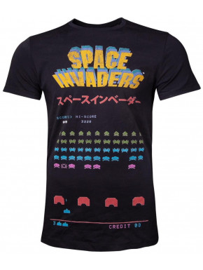 Camiseta Space Invaders Pantalla