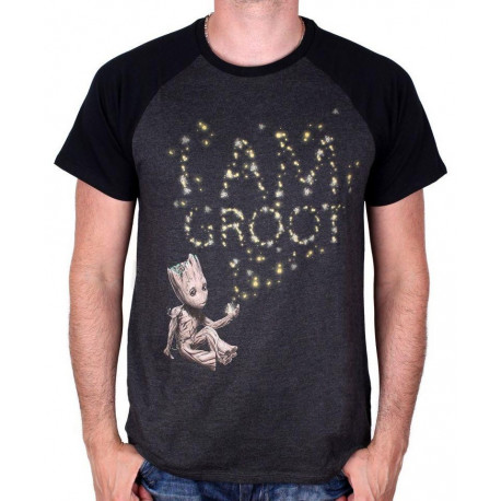 Camiseta I Am Groot Luciérnagas Guardianes de la Galaxia