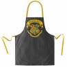 Tablier jaune Harry Potter Poudlard écusson Poudlard
