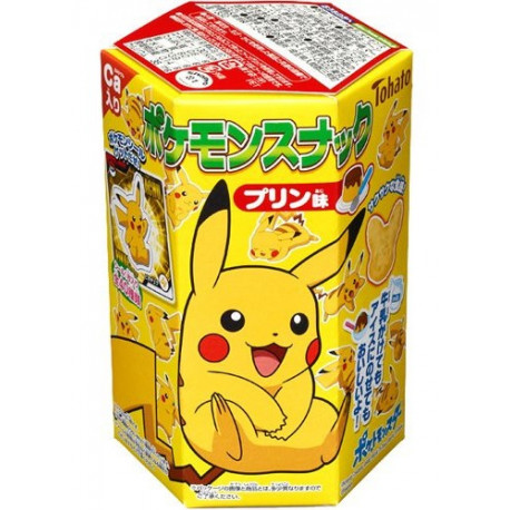 Snack de Pudding Pikachu Pokemon con Sticker