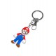 Super Mario keychain metal Mario