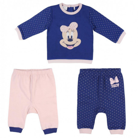 Agasalho Minnie Mouse bebê, 3 peças, Disney
