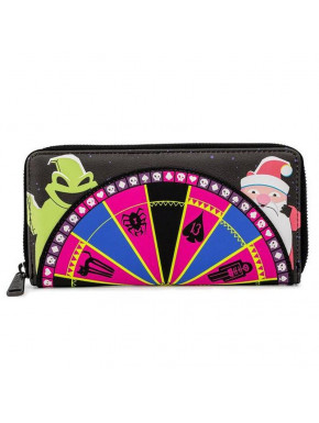 Cartera con cremallera Pesadilla antes de Navidad Ruleta Oogie Boogie