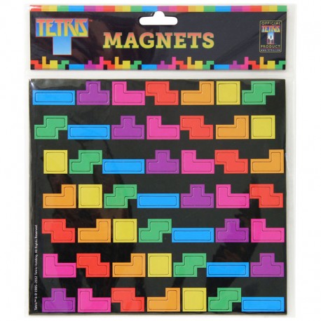 Tetris Set of Magnets