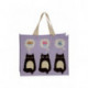 Bolsa de la Compra Plegable Gato Feline Fine