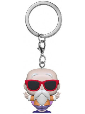 Dragon Ball Z Llaveros Pocket POP! Vinyl Master Roshi (Peace Sign) 4 cm Expositor (12)