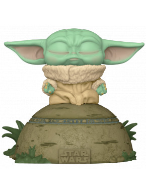 Funko Pop! Baby Yoda usando a força com luz e som