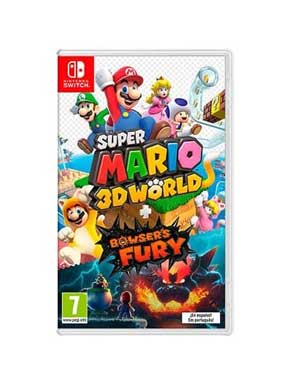 Juego Nintendo Switch Super Mario 3D World + Bowser’s Fury