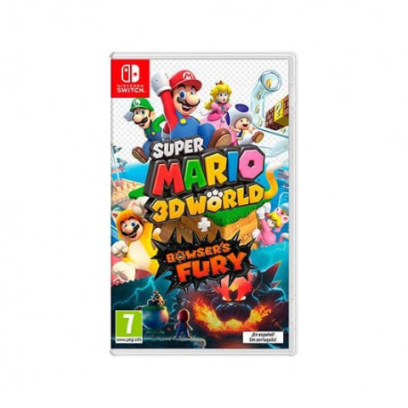 Juego Nintendo Switch Super Mario 3D World + Bowser’s Fury