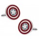 Gemelos Acero Marvel Capitan America