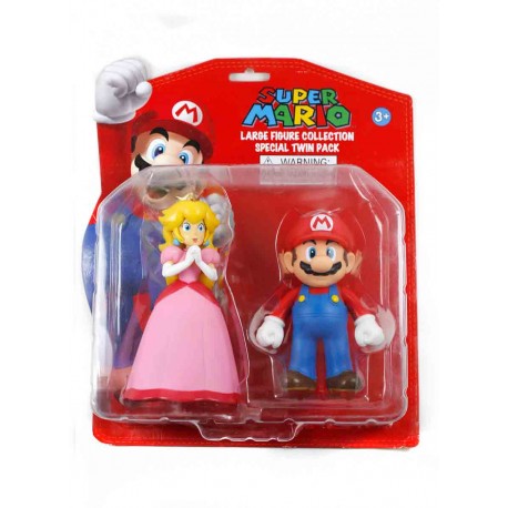 Set figuras Mario & Peach