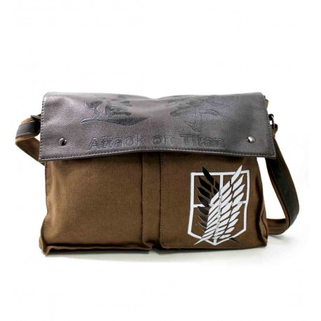 Attack on Titan shoulder bag messenger bag canvas