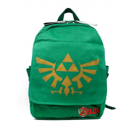 Zelda sac à dos toile verte