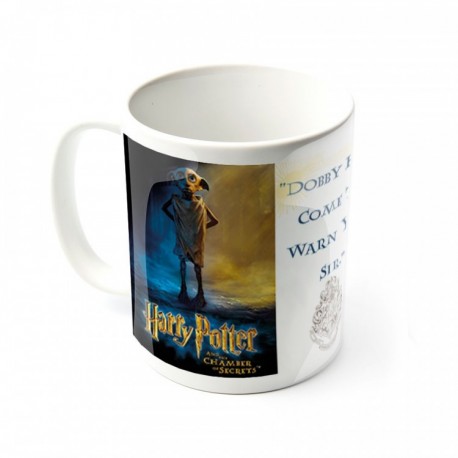 Taza Harry Potter Dobby Warning