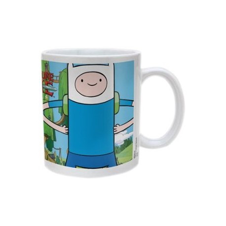 Caneca oficial de Hora de Aventura com Finn e Jake
