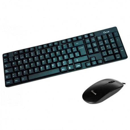 TECLADO+RATON L-LINK USB NEGRO
