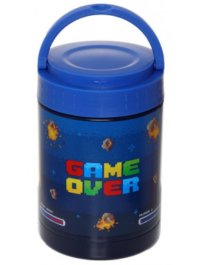 Game Over Retrogaming Thermos Tupperware