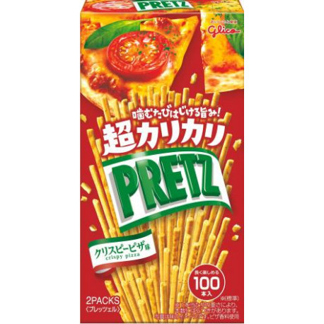 Snack Pretzel Sabor Pizza Glico 55gr