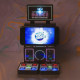 ORB Retro Finger Dance Mini Consola de Juego Mini Arcade