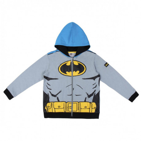 SUDADERA CON CAPUCHA COTTON BRUSHED BATMAN