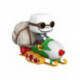Pesadilla antes de Navidad POP! Rides Vinyl Figura Jack w/Goggles & Snowmobile 18 cm